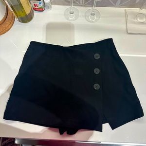 Zara suade mini skort